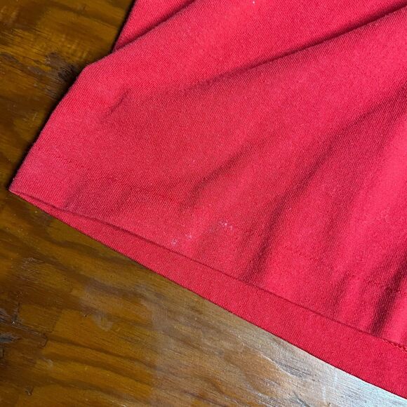 Vtg Hanes Heavyweight 50/50 Red Cub Scout Pack 367 New Hanover Single Stitch XL - Picture 4 of 6